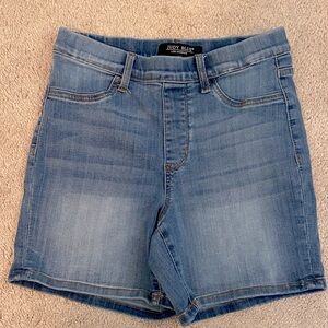 Judy Blue Mazie Pull On High Waist Blue Denim Jean Shorts Women's‎ Size M